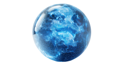 Png Global Network Connections Digital Earth, Interconnected World, Data Sphere, Blue Planet isolated on transparent background