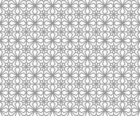 Abstract geometric pattern. Seamless geometric pattern. Geometric circle pattern. Islamic pattern
