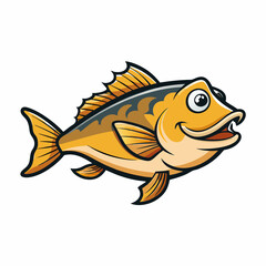 vector illustration of fish