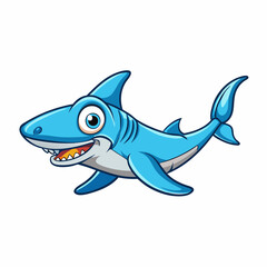 cartoon shark cartoon