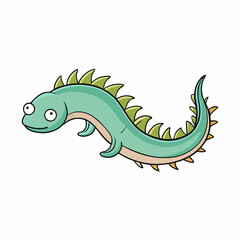 green dragon cartoon