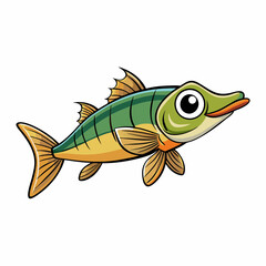 vector illustration of fish