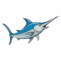 vector illustration of a fish