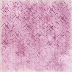 Love fabric paper and background with heart patterns for valentine's day, textured backdrop for christmas 