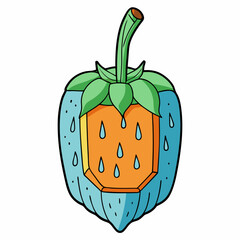vector illustration of a pumpkin