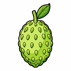 vector illustration of an apple