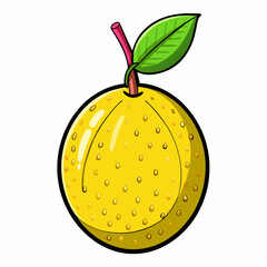 vector illustration of an apple