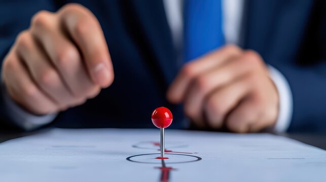 A hyperrealistic photo of a business leader analyzing a roadmap and offering tactical guidance The leader engages in problemsolving and provides persuasive solutions and mentorship