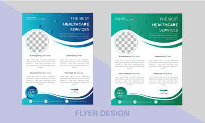 Modern Medical Flyer Design 