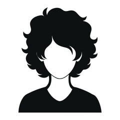 woman with long hair