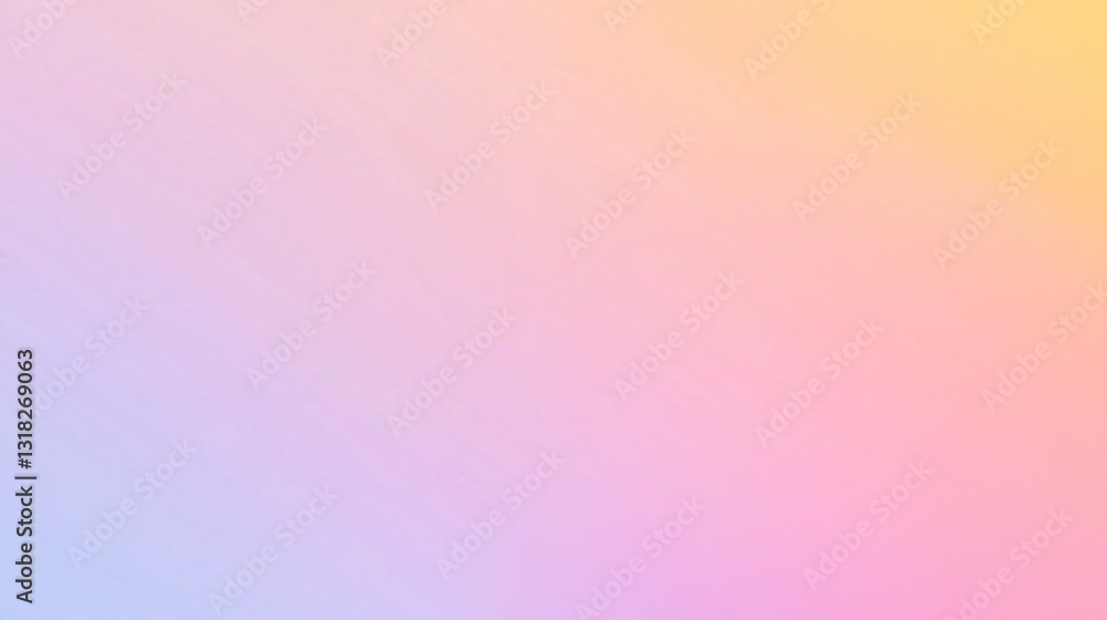 Poster soft hues blend into a stunning gradient, creating a dreamlike backdrop that evokes feelings of warm