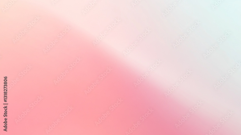 Poster blending hues of pastel pink and blue create a tranquil atmosphere, hinting at a peaceful evening sk
