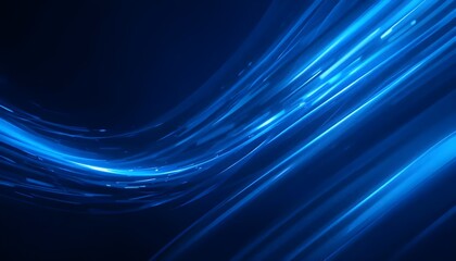  Futuristic Navy Blue Abstract Vector Background with Bold Diagonal Lines and Vibrant Motion Effect