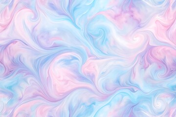 Obraz premium Dreamy Pastel Marble Texture - Abstract Fluid Art Background