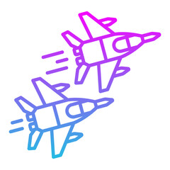 Fighter jets Icon