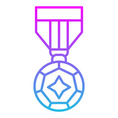 Fototapeta premium Medal Icon
