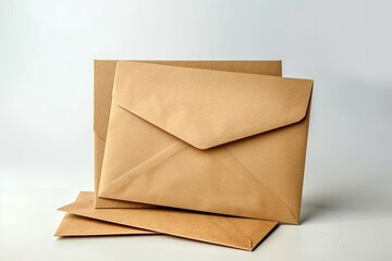 High Resolution Image of Arrangement with Notebooks and Envelope
