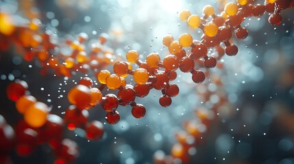 Molecular motors spinning and moving cargo along nano-tracks