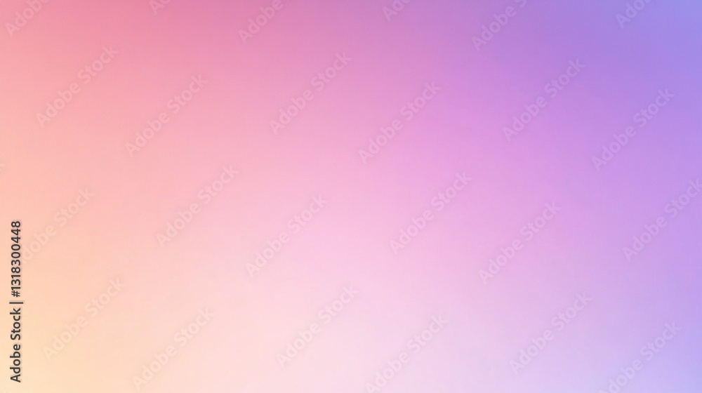 Aufkleber a gentle gradient of pastel colors fills the sky at twilight, creating a tranquil ambiance. the soft