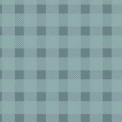 Modern Minimalist Teal and Gray Checkered Pattern