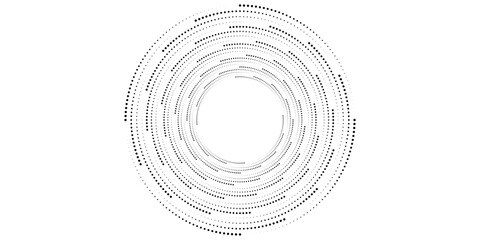 abstract background. Dynamic shapes composition.