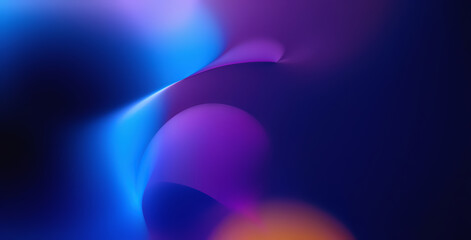 Gradient Mesh Soft Purple and Blue Background