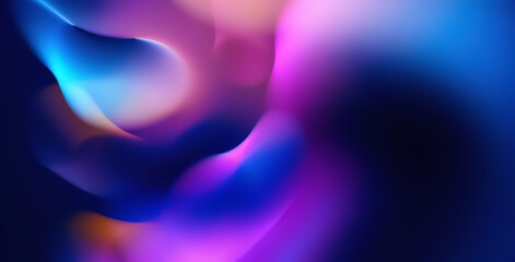 Modern Colorful Gradient Flow Abstract Design © BazziBa