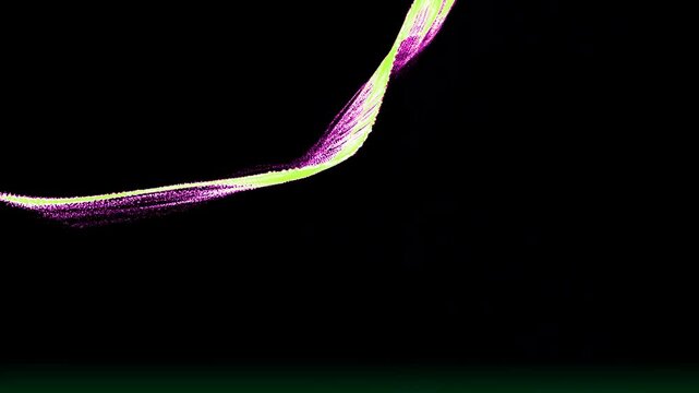 Abstract wave net particles background, particles fire work alpha