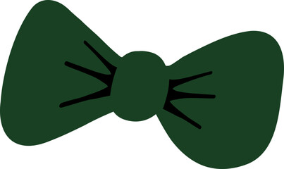 A stylish green bowtie perfect for various occasions and fashion statements.