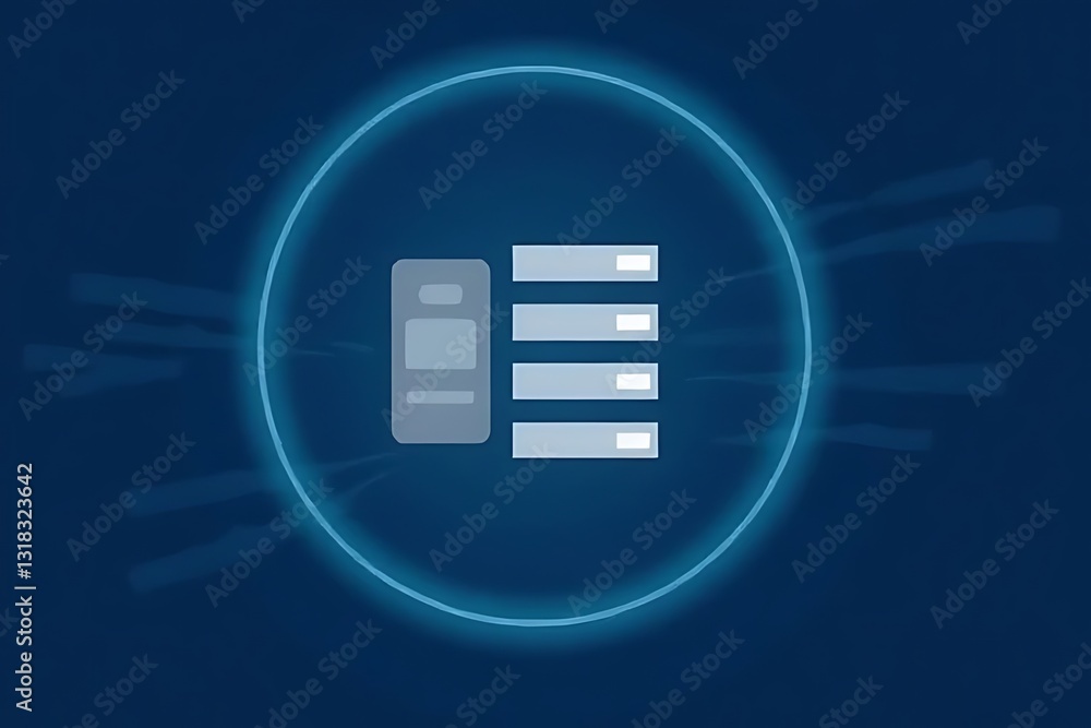Aufkleber data management techniques for businesses digital workspace infographic professional setting overvie