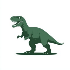 Naklejka premium Design of dinosaur icon logo illustration isolated on white background