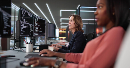 Multiracial Programmers Using Agile Methodology Developing Software