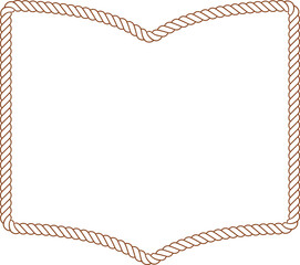 Rope Tie Frame Shape