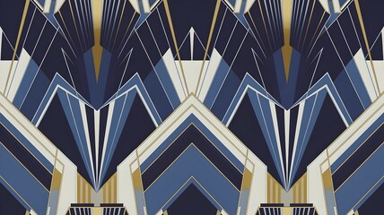 Golden Luxury Geometry Modern Pattern Design for Print and Digital Backgrounds