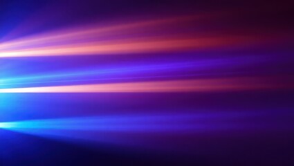 Abstract Light Rays, Vibrant Colors