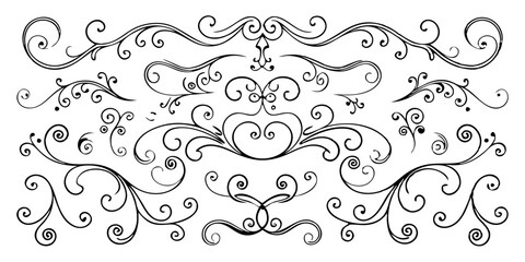 "Ornamental Grace: A Symmetrical Collection of Timeless Flourishes"
