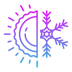 Obraz premium Weather Icon