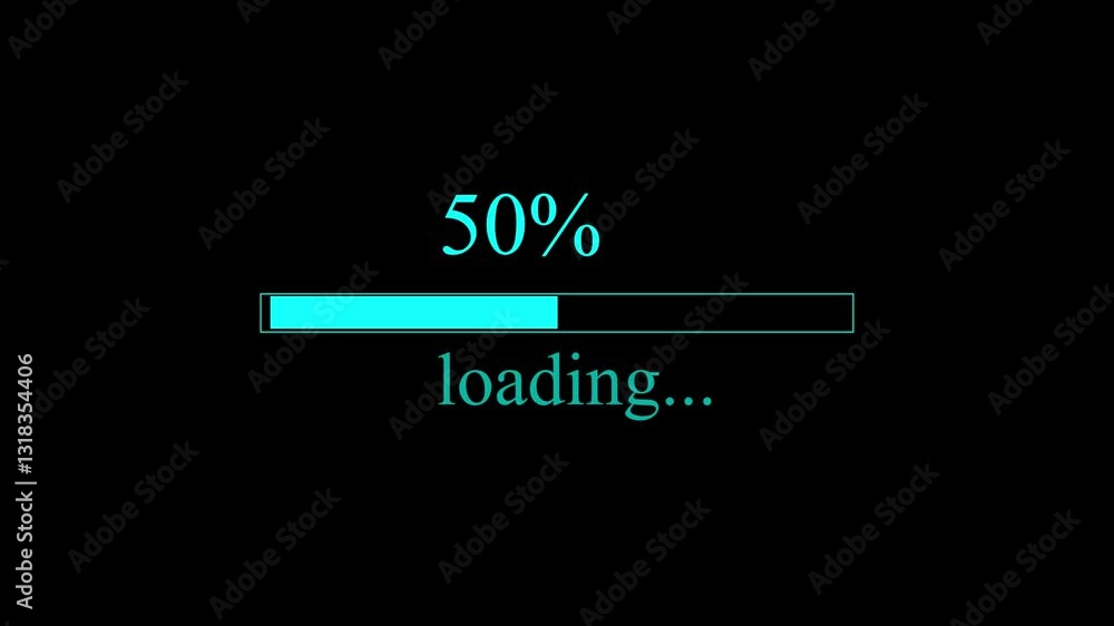 Poster loading bar and progress bar