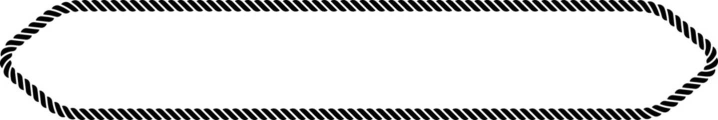 Rope Tie Frame Shape