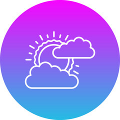 Cloudy day Icon