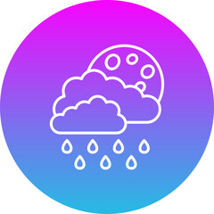 Night rain Icon