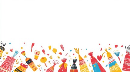 Colorful Traditional Spanish Crafts and Souvenirs