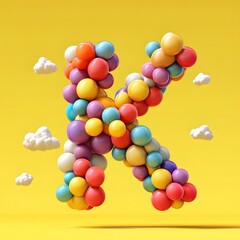 colorful candy on white background