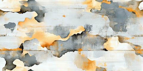 Obraz premium Abstract textured background with soft colors in blending patterns of gray, white, and orange suitable for various creative projects and design applications