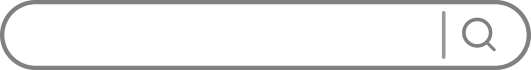 Futuristic Search Engine Bar Design