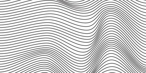 Abstract Background Wave Line Pattern. Vector illustration