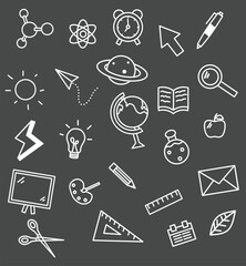 School doodle, back to school