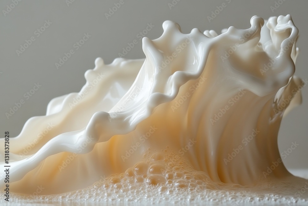 Poster splashing delight: capturing the ethereal moment of a splash, this image showcases the dynamic beaut