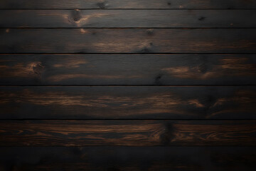 dark planks background, rustic wooden table surface. brown wood texture.