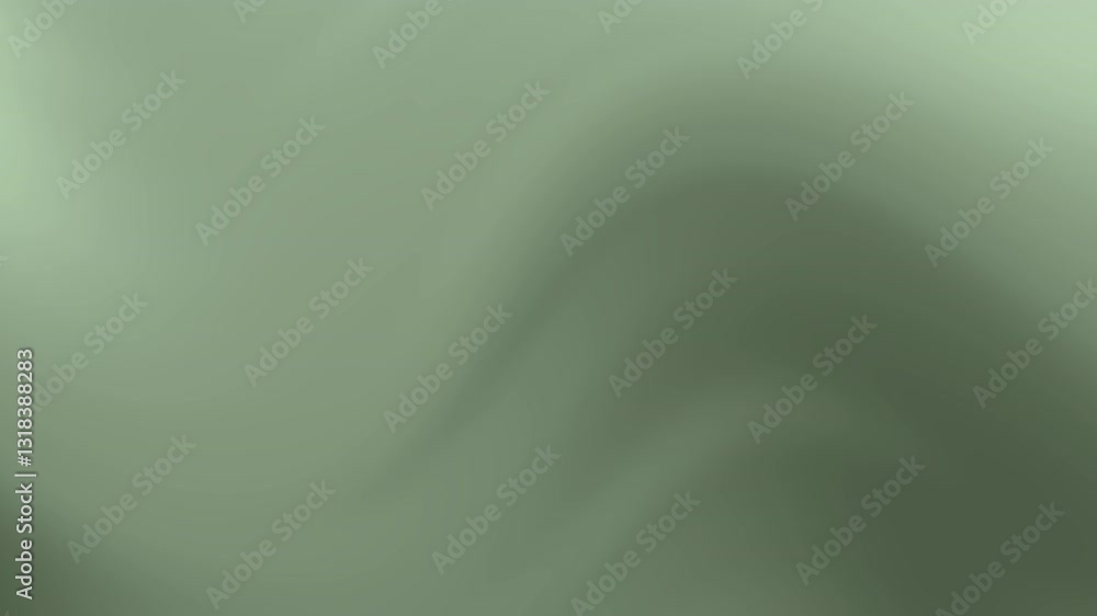 Poster abstract green sage wavy texture background with smooth waves and soft flowing design